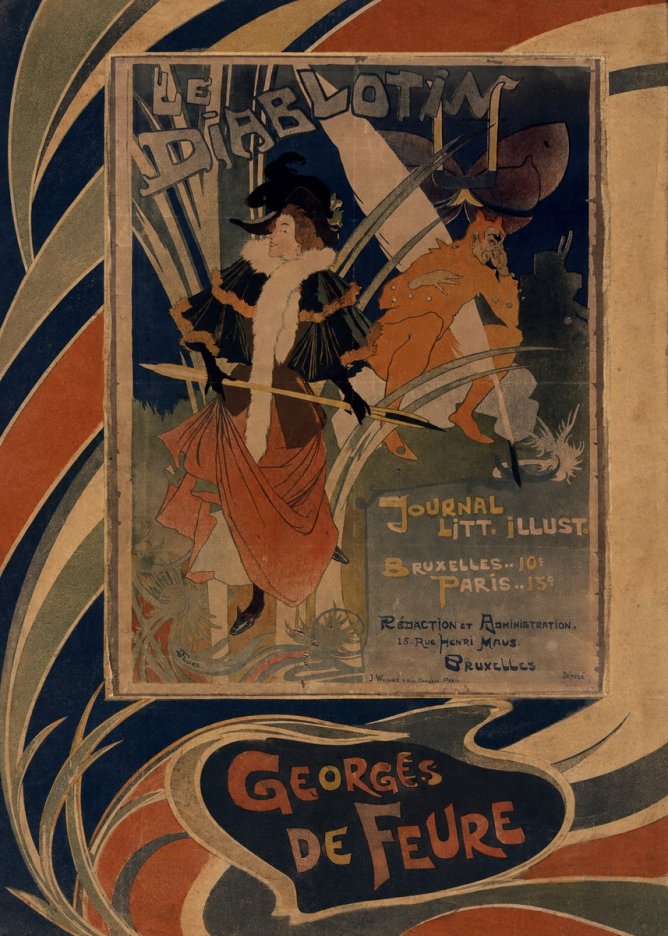 Georges de Feure Le Diablotin III No6 - Poster