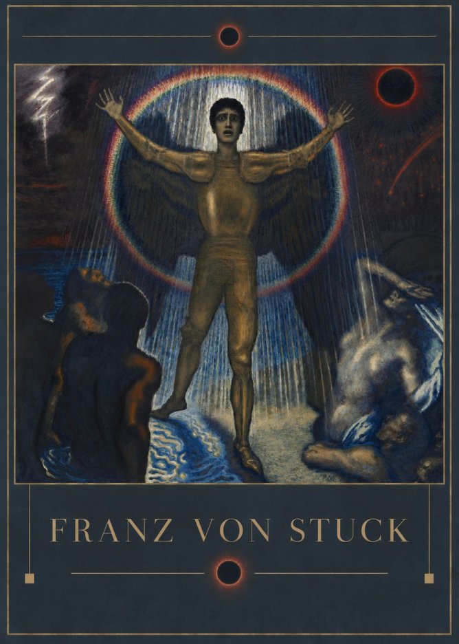 Franz von Stuck Lucifer No4 - Poster