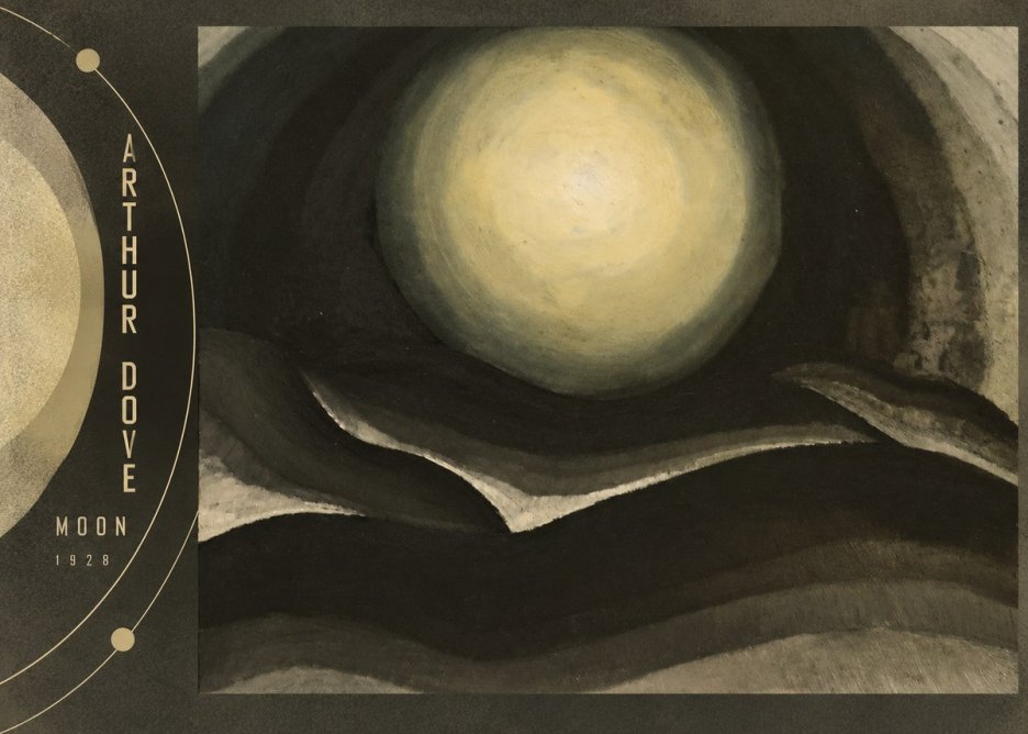 Arthur Dove Moon No5 - Poster