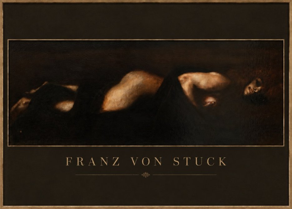Franz von Stuck Der Schlaf No4 - Poster