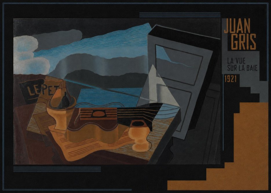 Juan Gris La Vue Sur La Baie No3 - Poster