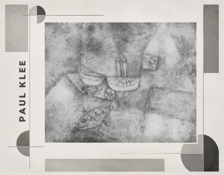 Paul Klee Boats at the Shore No4 - Poster