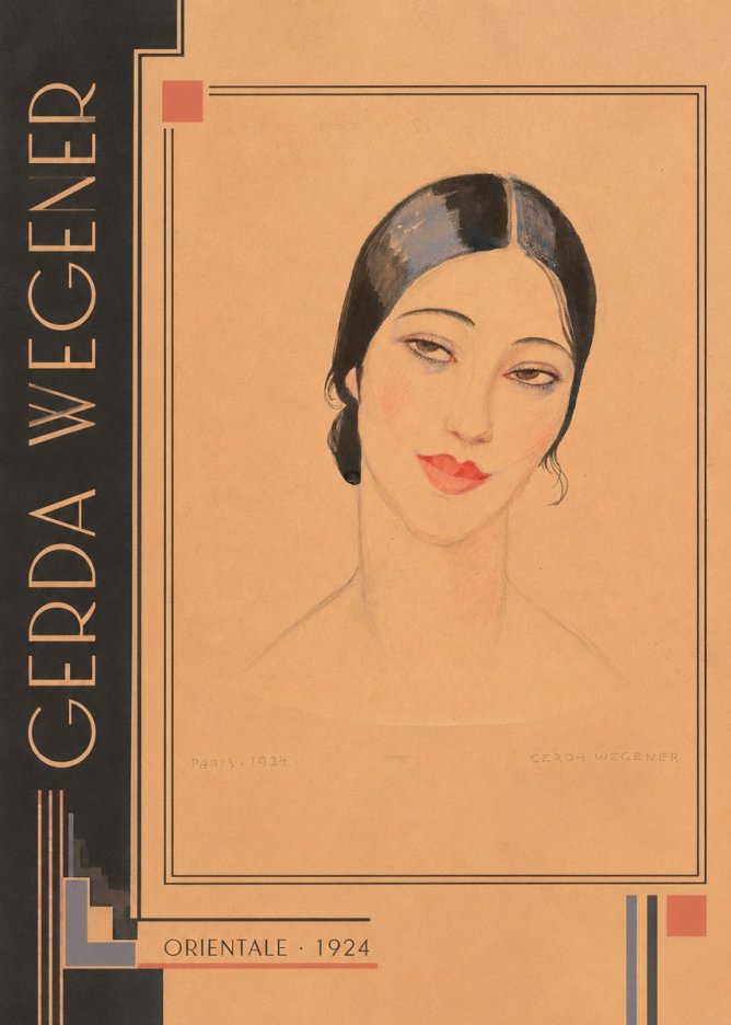 Gerda Wegener Orientale No2 - Poster