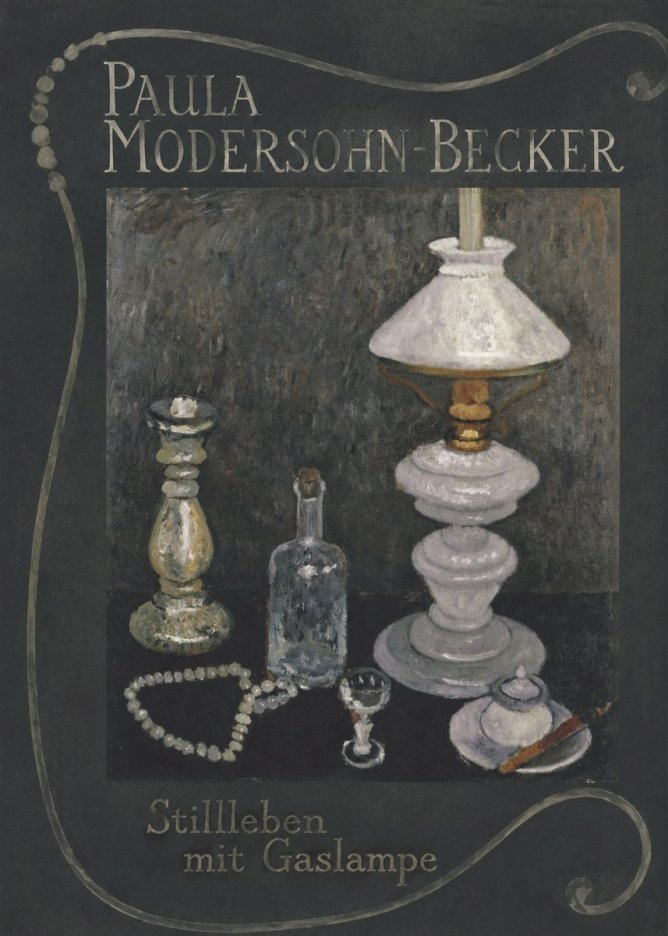 Paula Modersohn-Becker Stillleben Mit Gaslampe No2 - Poster