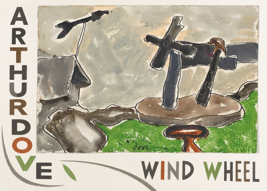 Arthur Dove Wind Wheel No3 - Poster