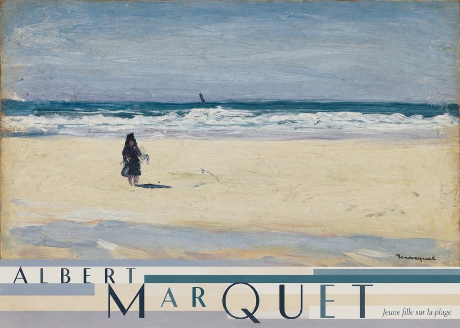 Albert Marquet Jeune Fille Sur La Plage No5 - Poster