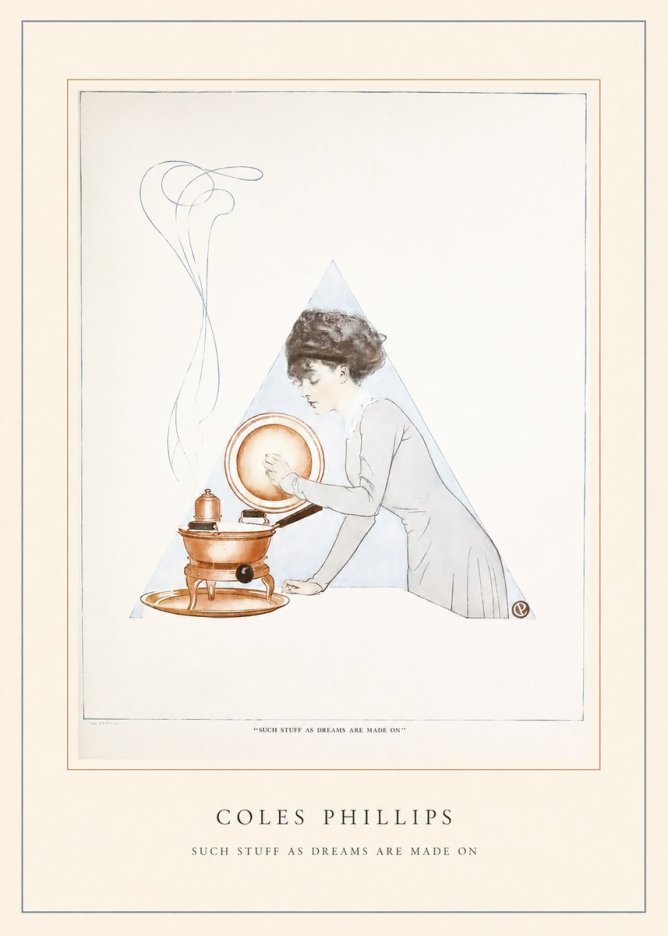 Coles Phillips Such Stuff as Dreams Are Made On No5 - Poster