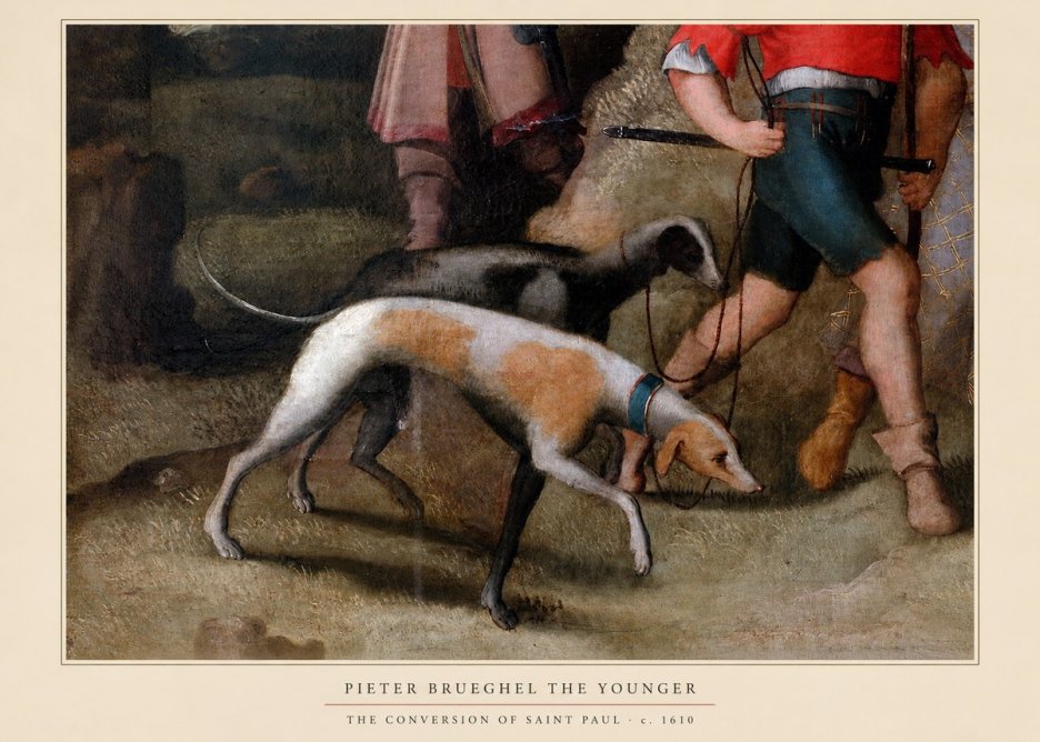 Pieter Bruegel The Conversion of Saint Paul II No4 - Poster