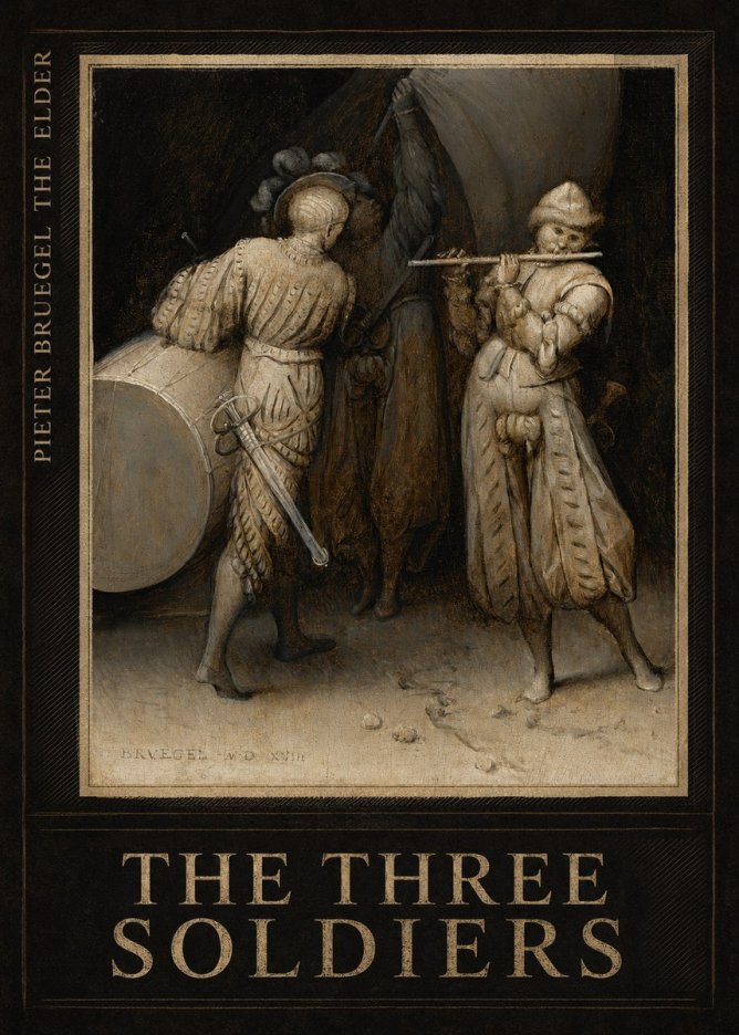 Pieter Bruegel The Three Soldiers No6 - Poster