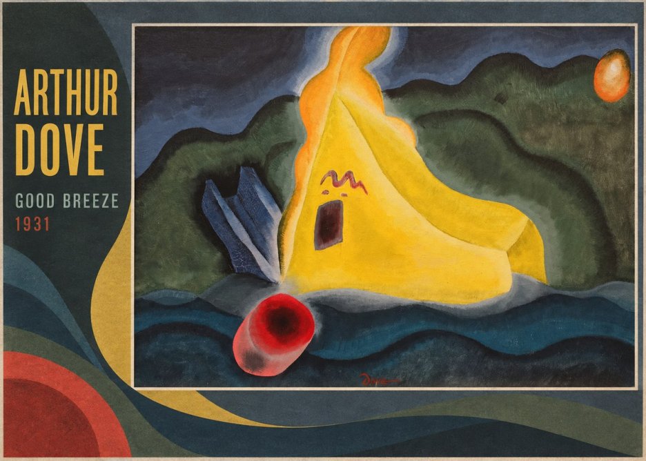 Arthur Dove Good Breeze No2 - Poster