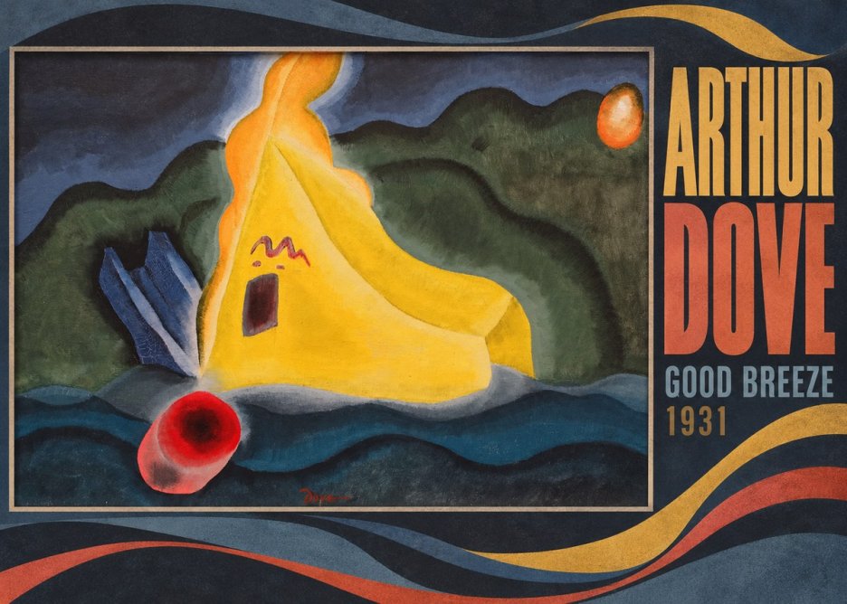 Arthur Dove Good Breeze No5 - Poster