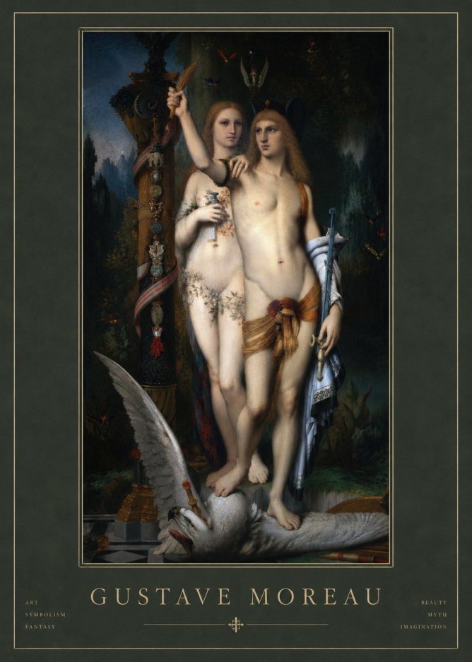 Gustave Moreau The Chimeras No3 - Poster