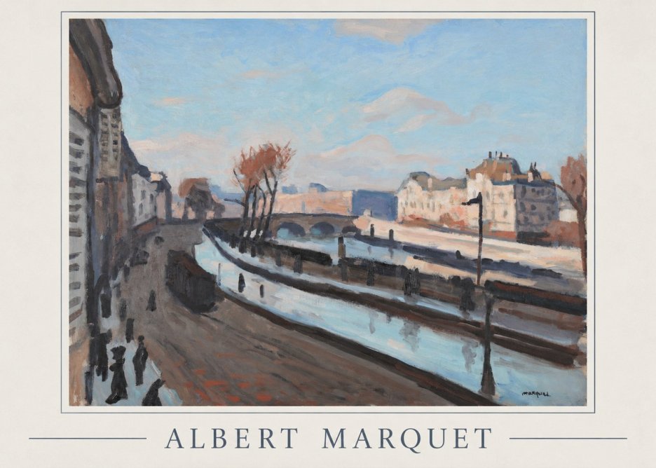 Albert Marquet Le Pont-neuf No1 - Poster
