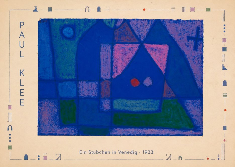 Paul Klee Ein Stübchen in Venedig No4 - Poster