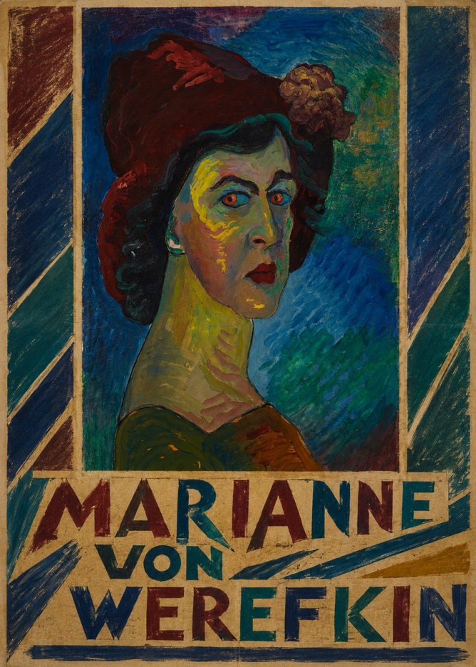 Marianne von Werefkin Self-portrait No3 - Poster