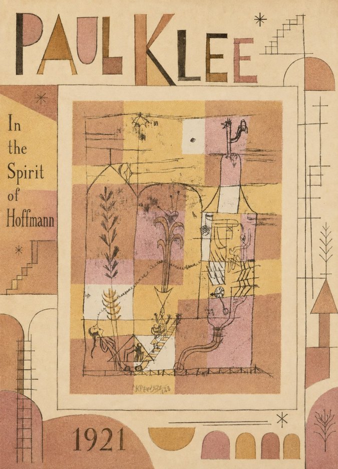 Paul Klee In the Spirit of Hoffmann No6 - Poster