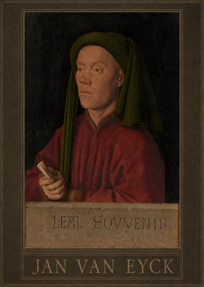 Jan van Eyck Léal Souvenir No1 - Poster