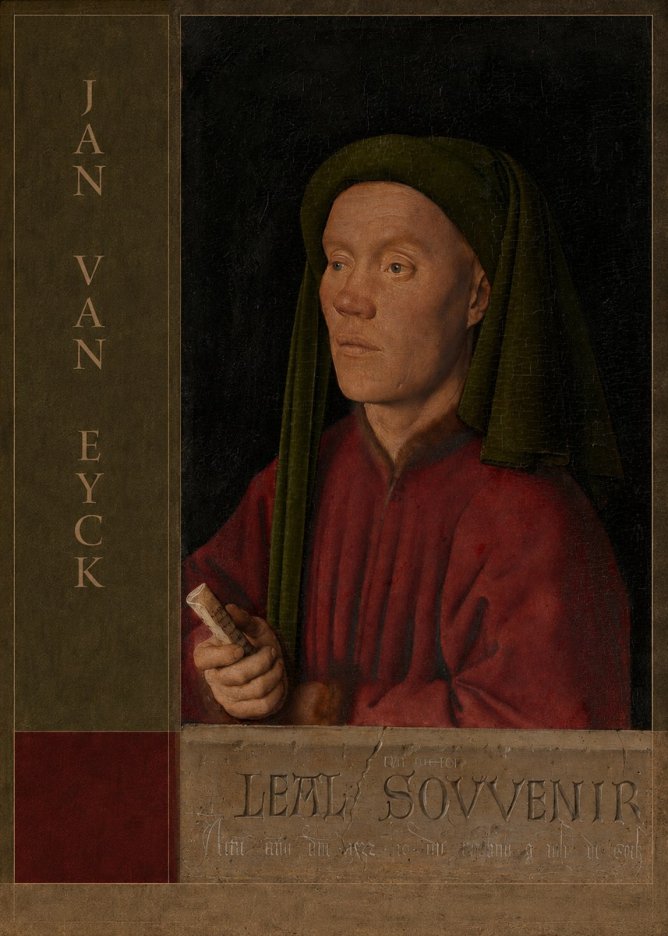 Jan van Eyck Léal Souvenir No6 - Poster