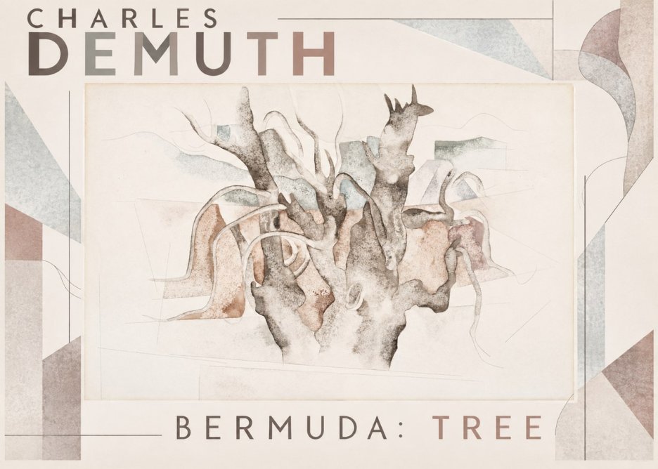Charles Demuth Bermuda: Tree No6 - Poster