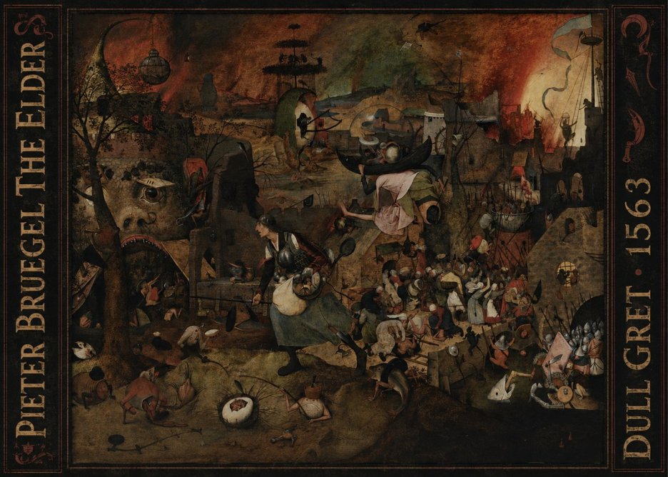 Pieter Bruegel Dull Gret III No5 - Poster
