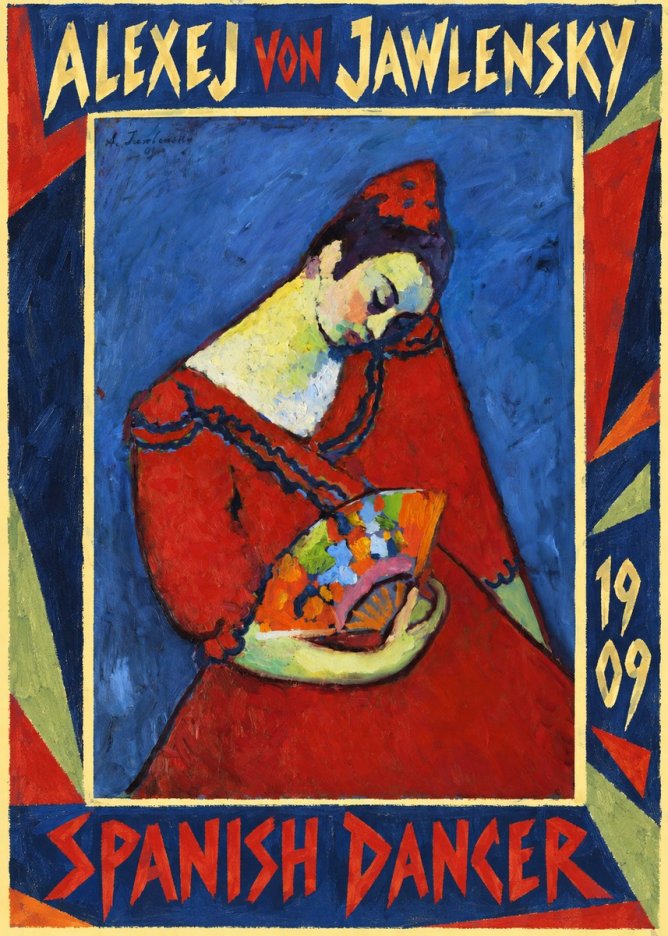 Alexej von Jawlensky Spanish Dancer No1 - Poster
