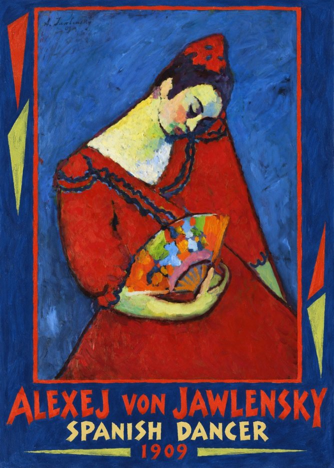 Alexej von Jawlensky Spanish Dancer No2 - Poster