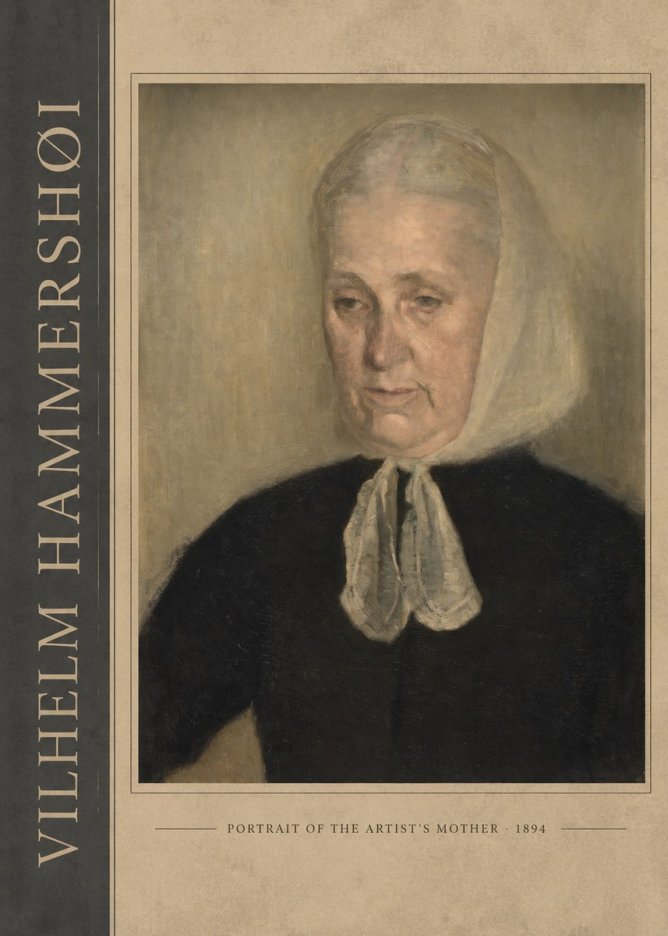 Vilhelm Hammershøi Portrait of the Artist's Mother · 1894 No2 - Poster