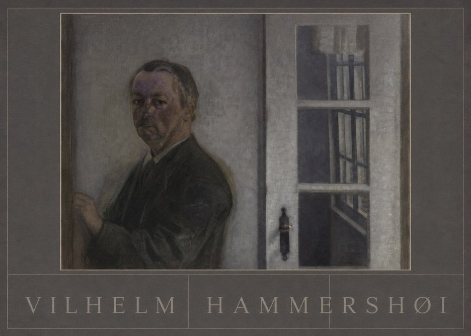 Vilhelm Hammershøi Self-portrait II No4 - Poster