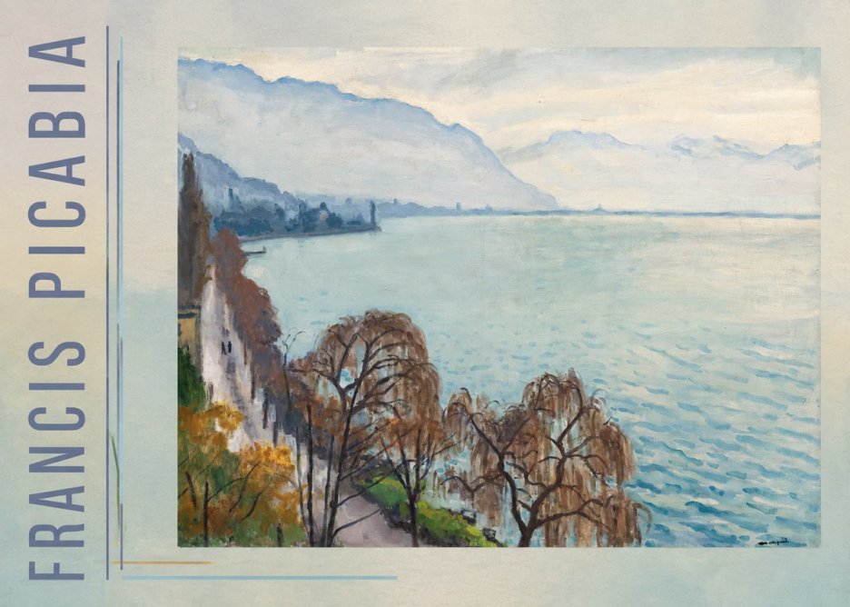 Francis Picabia Lac Léman No2 - Poster