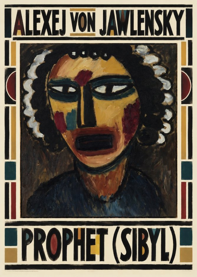 Alexej von Jawlensky Prophet (Sibil) No1 - Poster