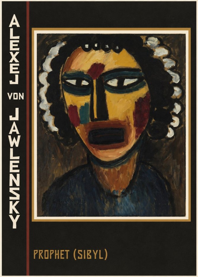 Alexej von Jawlensky Prophet (Sibil) No2 - Poster