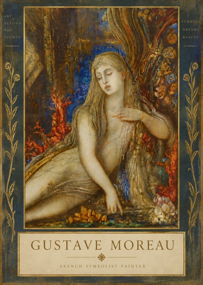 Gustave Moreau Galatea II No5 - Poster