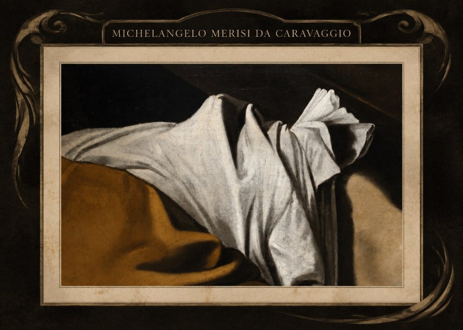 Michelangelo Merisi da Caravaggio Drapery Study No4 - Poster