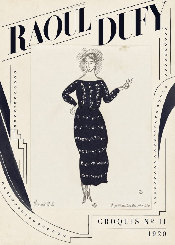 Raoul Dufy Croquis N° Ii No5 - Poster