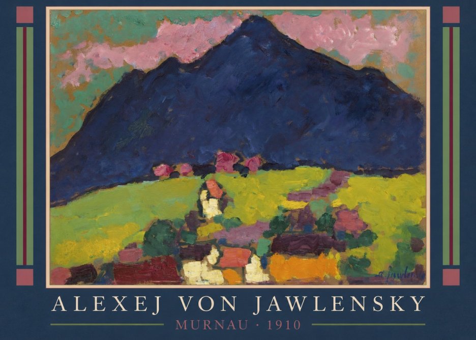 Alexej von Jawlensky Murnau No1 - Poster