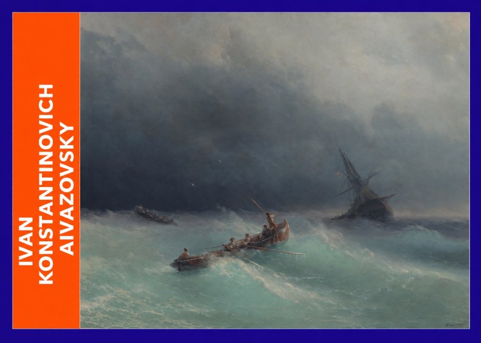 Ivan Konstantinovich Aivazovsky Shipwreck No6 - Poster