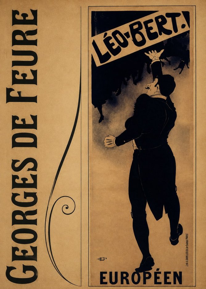 Georges de Feure Léo-bert! II No3 - Poster