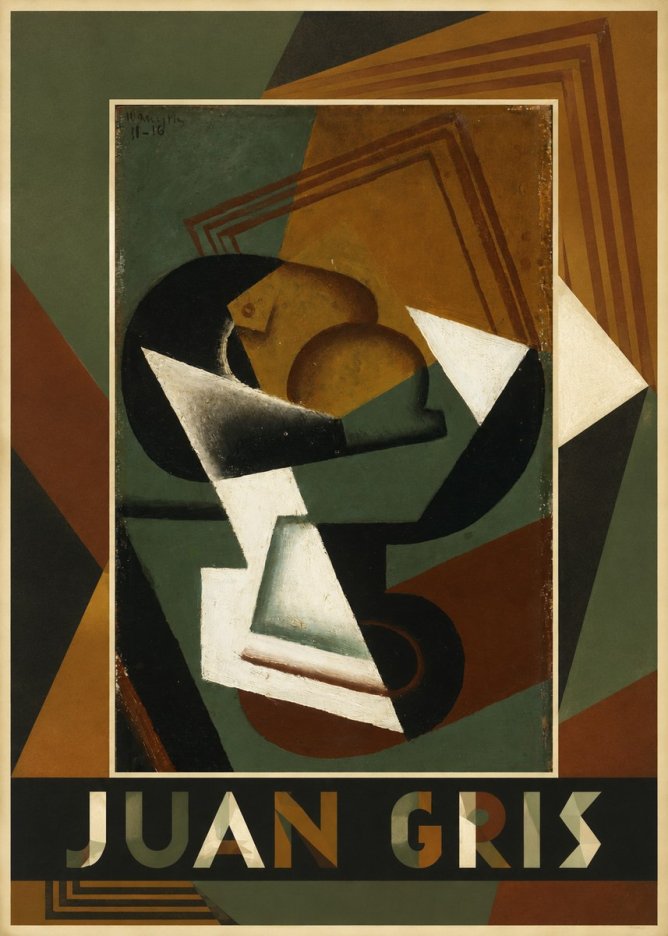 Juan Gris Nature Morte No1 - Poster