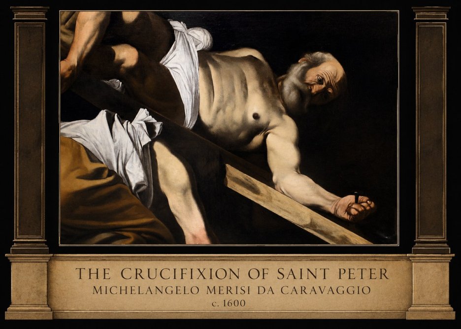 Michelangelo Merisi da Caravaggio The Crucifixion of Saint Peter V No3 - Poster