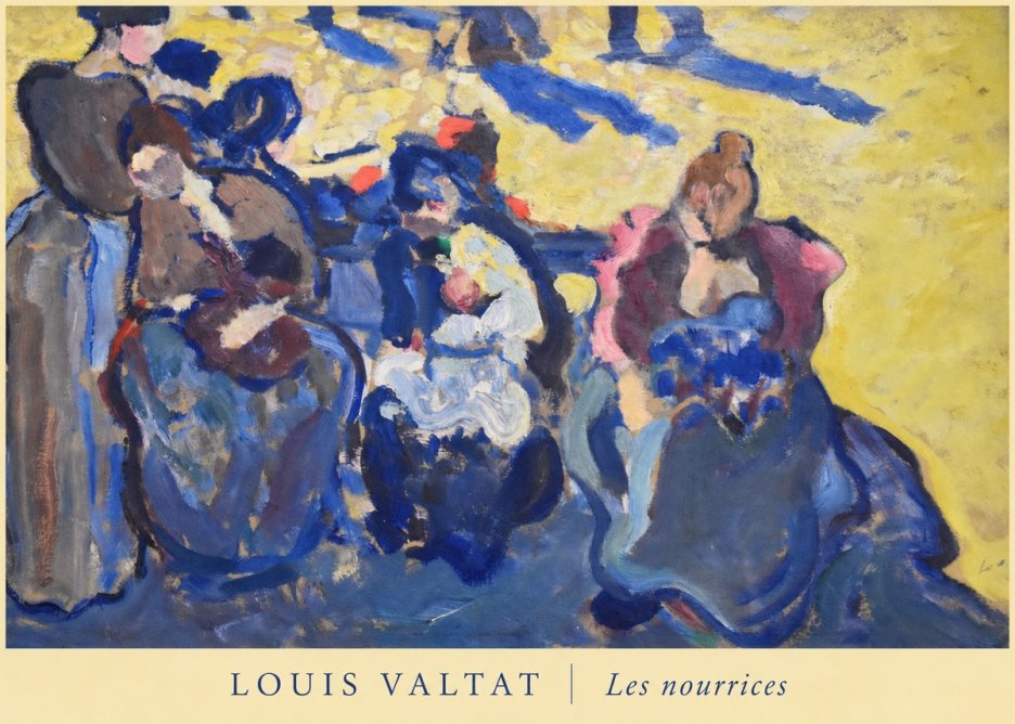 Louis Valtat Les Nourrices No6 - Poster