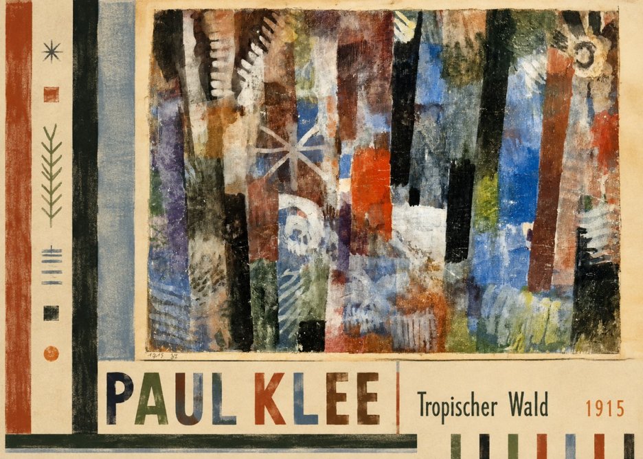 Paul Klee Tropischer Wald No2 - Poster