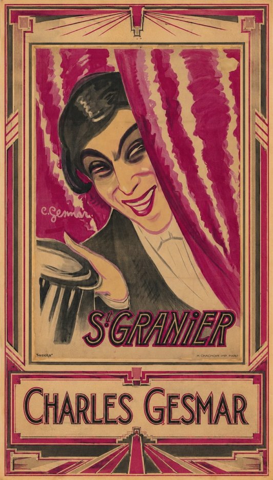 Charles Gesmar S! Granier II No1 - Poster