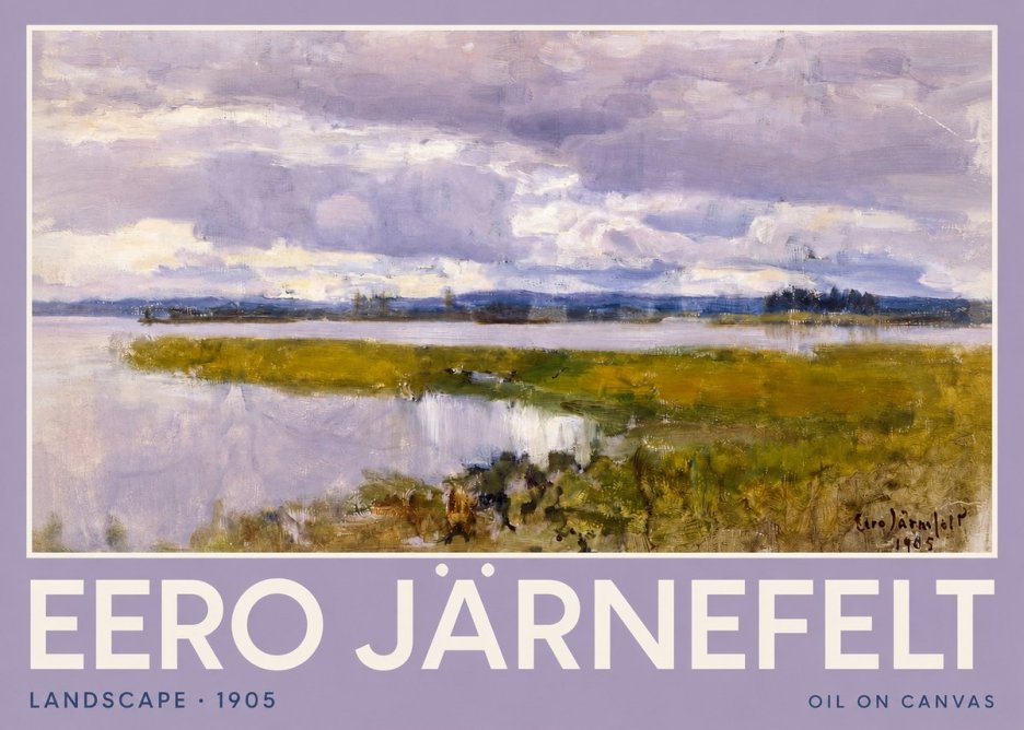Eero Järnefelt Landscape No2 - Poster