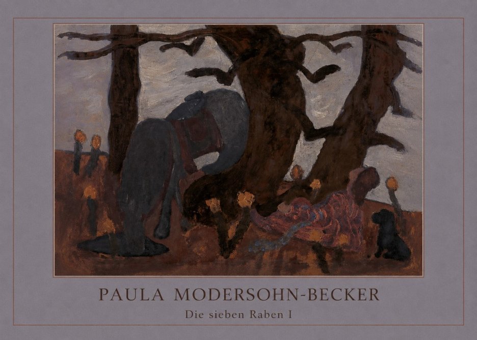 Paula Modersohn-Becker Die Sieben Raben I No5 - Poster
