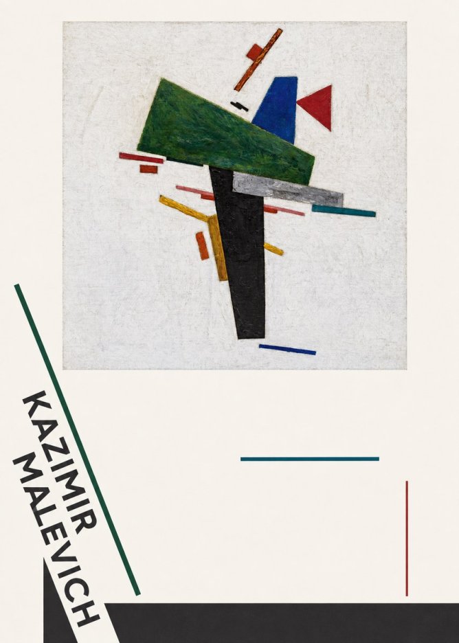 Kazimir Malevich Suprematist Composition II No2 - Poster