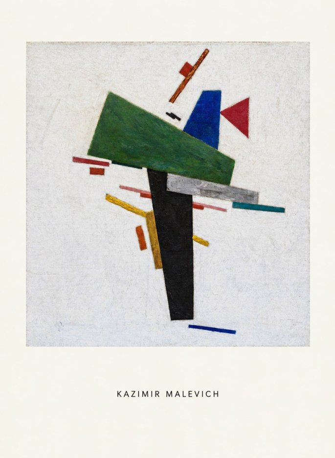 Kazimir Malevich Suprematist Composition II No3 - Poster