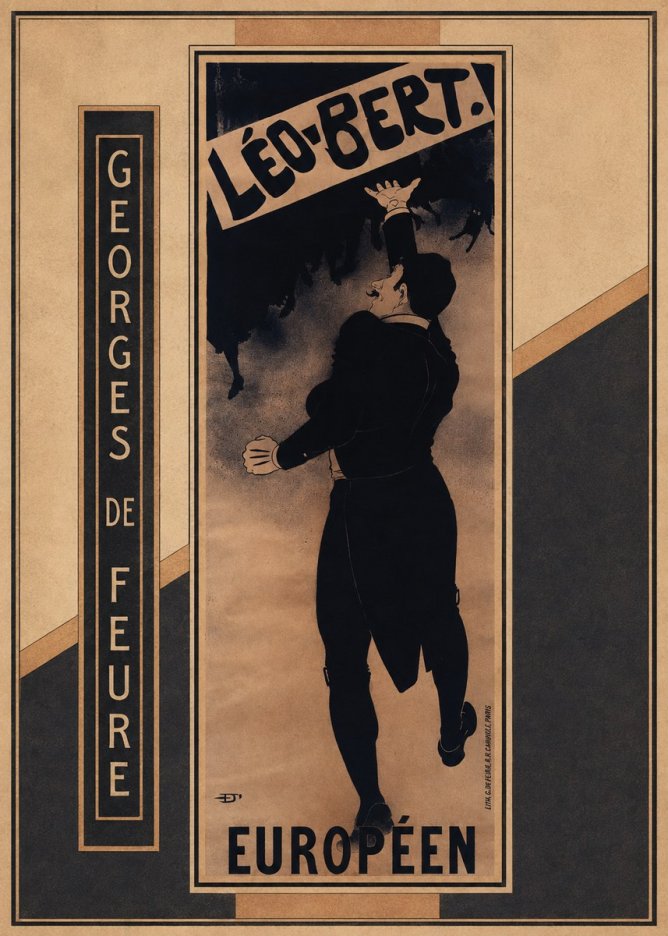 Georges de Feure Léo-bert. Européen No2 - Poster