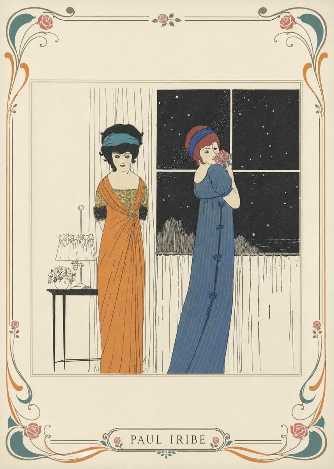 Paul Iribe Evening Elegance No3 - Poster