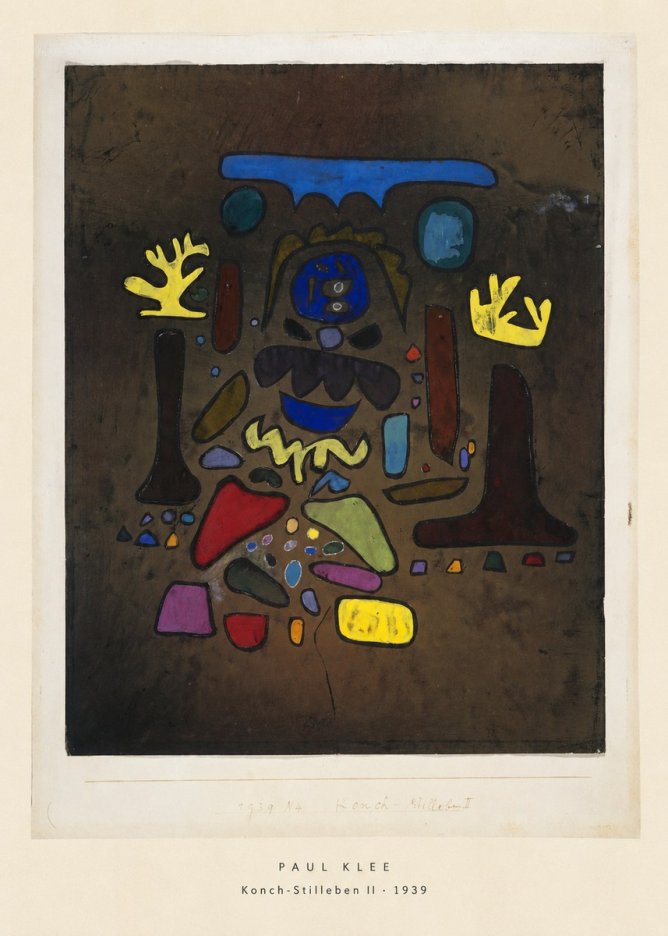 Paul Klee Konch-stilleben Ii No4 - Poster