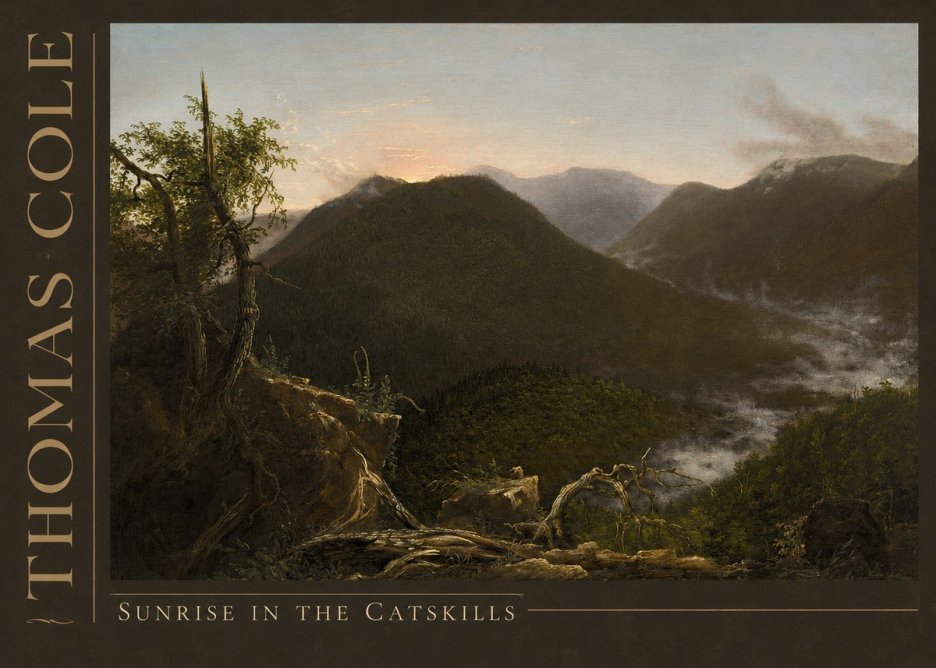 Thomas Cole Sunrise in the Catskills II No3 - Poster